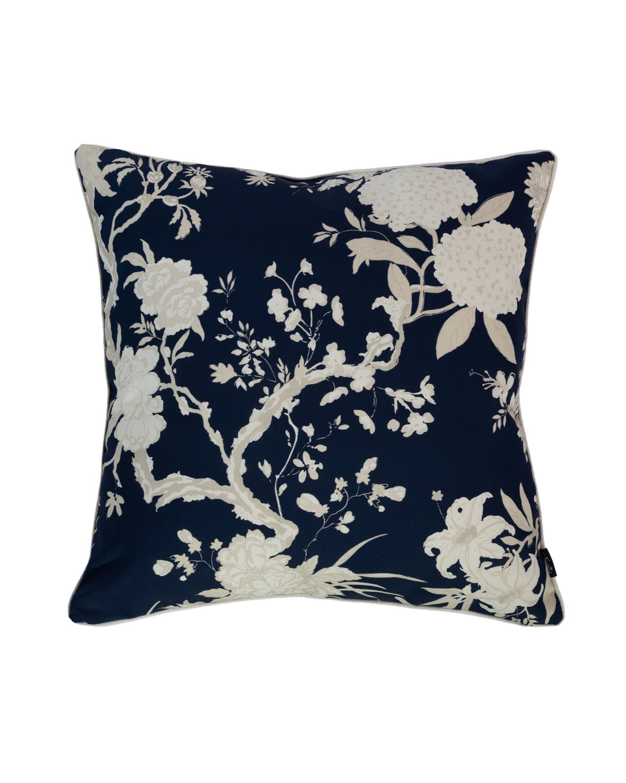 Tea House Floral kuddfodral blå