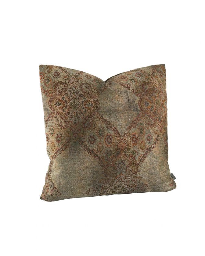 Miralago Paisley Cushion Cover Taupe