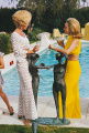 Helen & Nelda by the Pool
