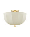 Meshelle plafond antikk messing