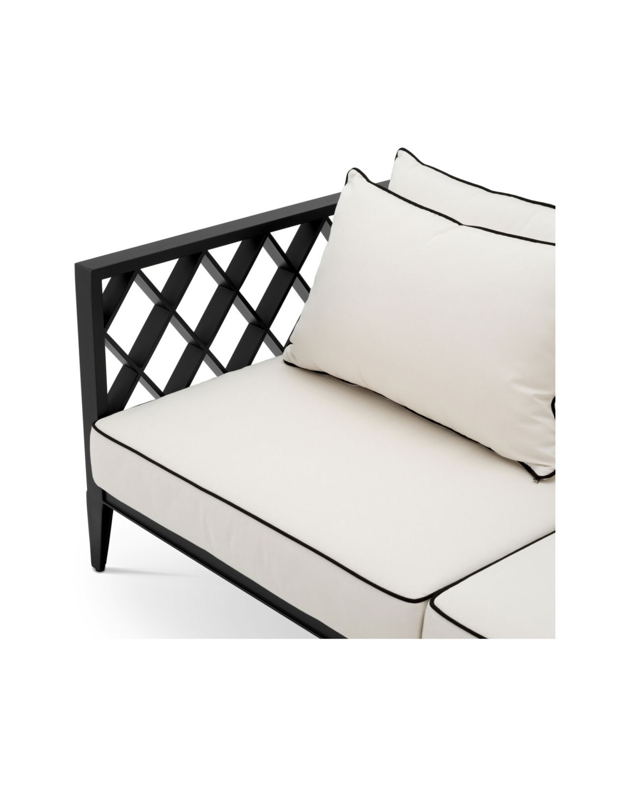 Ocean Club soffa 2-sits svart