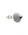 Mini Shell ring crystal rhodium