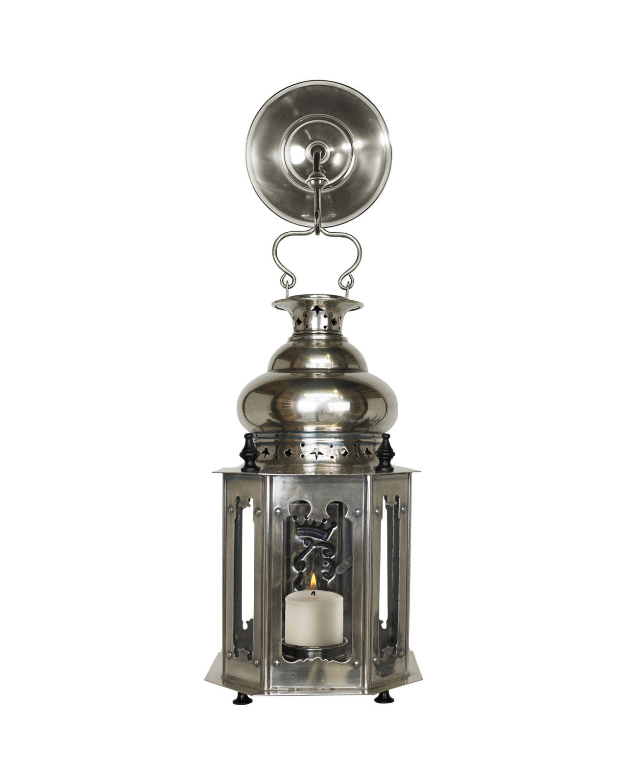 Venetian Lantern, Antique Silver