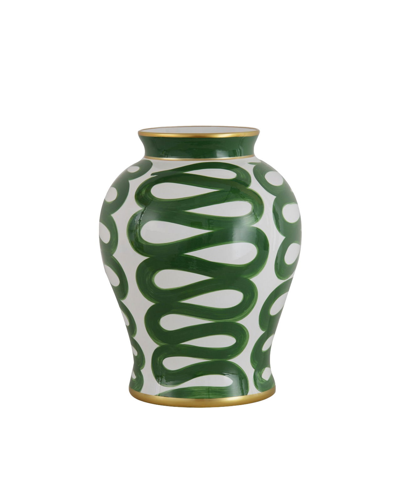 Serafina urna vihreä/valkoinen
