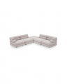 Malaga sofa mauritius light grey left