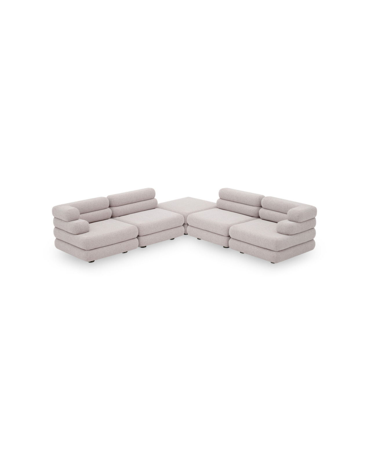Malaga sofa mauritius light grey left