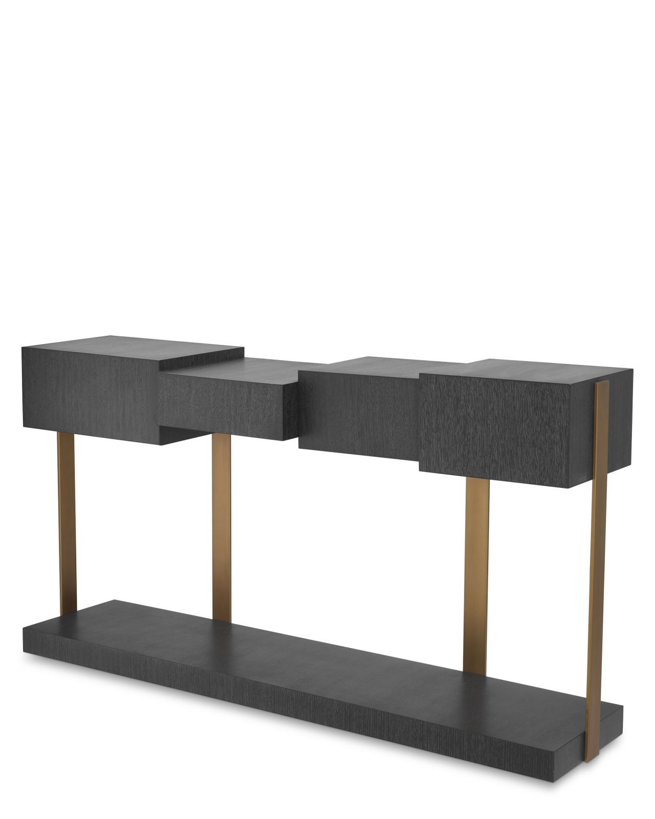 Nerone Console Table Charcoal Grey