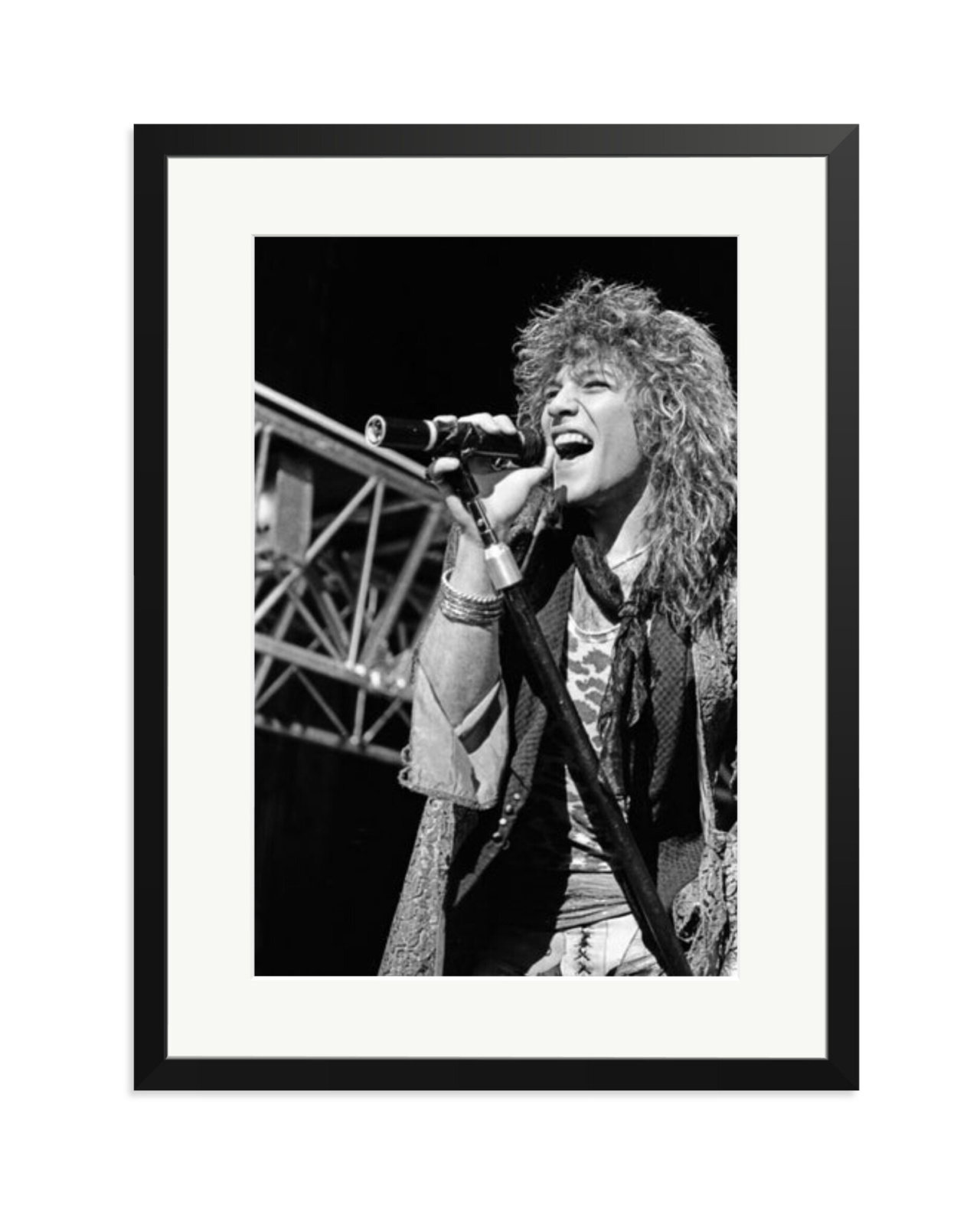 Jon Bon Jovi at the Blossom Music Center Black / XL