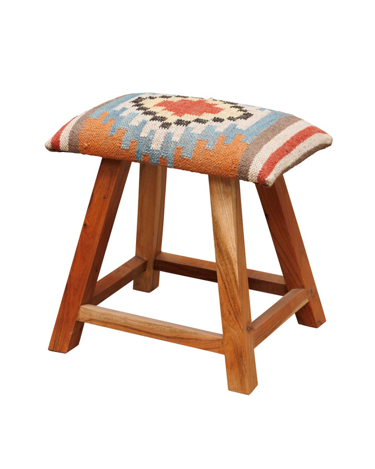 Kilim stool multi