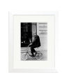Michael Caine on His Bike White / Small