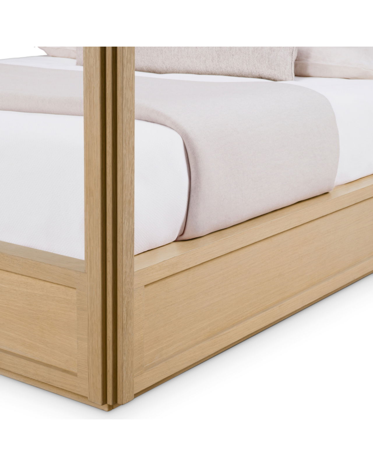 Tribeca himmelsäng natural oak veneer