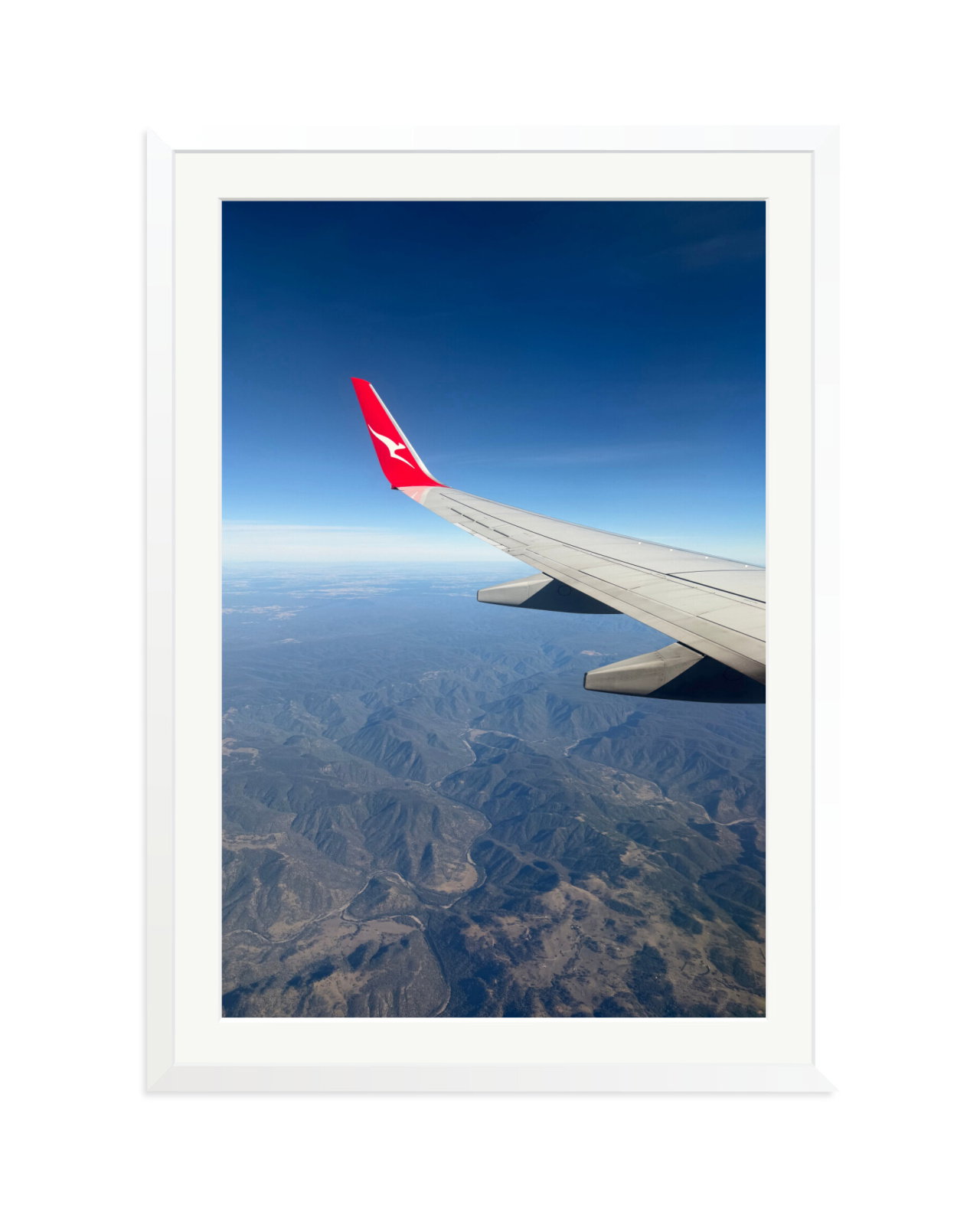 Flying into Melbourne White / XXL