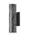 Predock vegglampe black brass