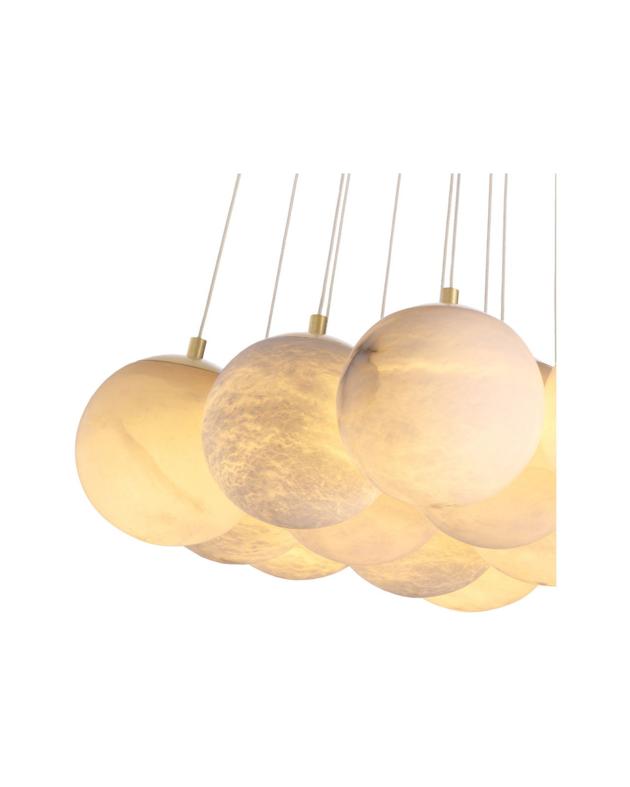 Sphinx taklampa alabaster