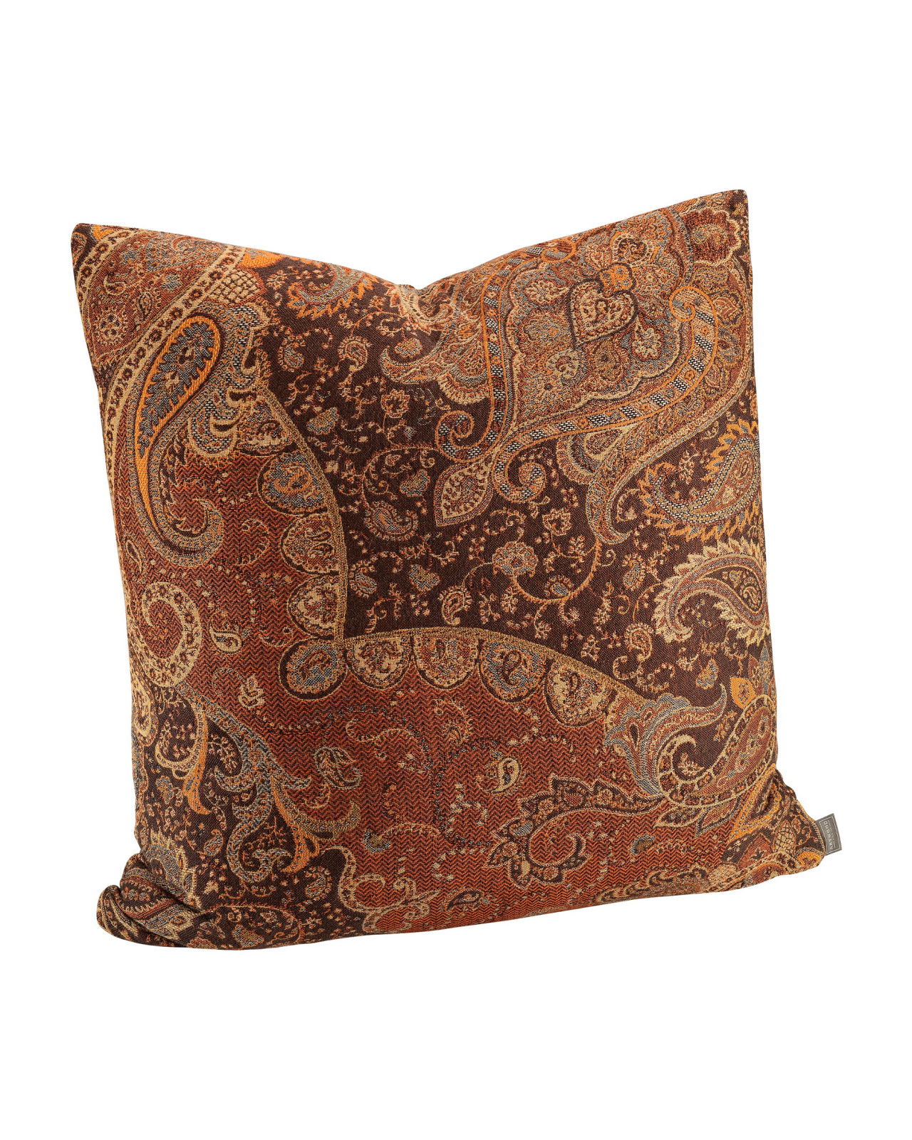Eroz Paisley Cushion Cover Ocher OUTLET