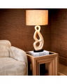 Macias Table Lamp White