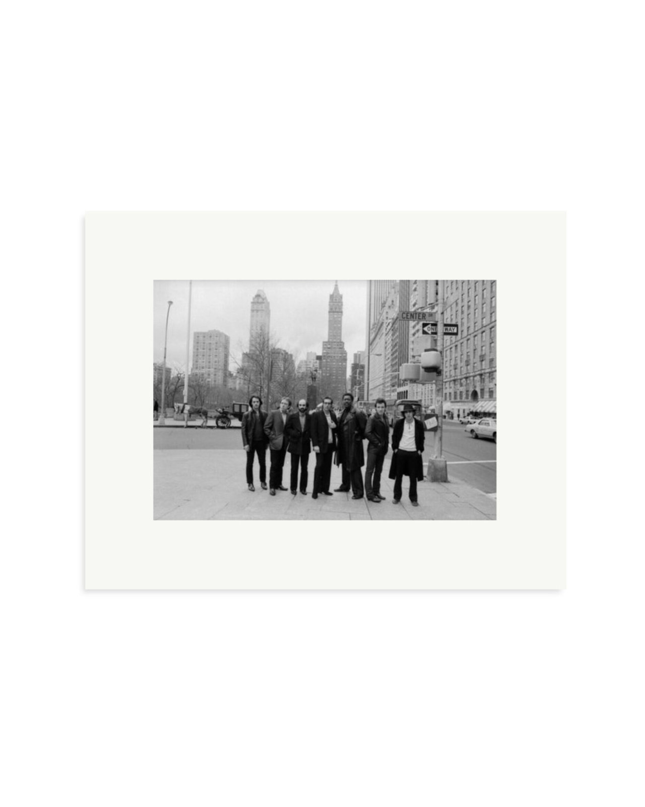 The E Street Band in NYC Print Only / Small