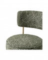 Carleton counter stool with back Camari Green