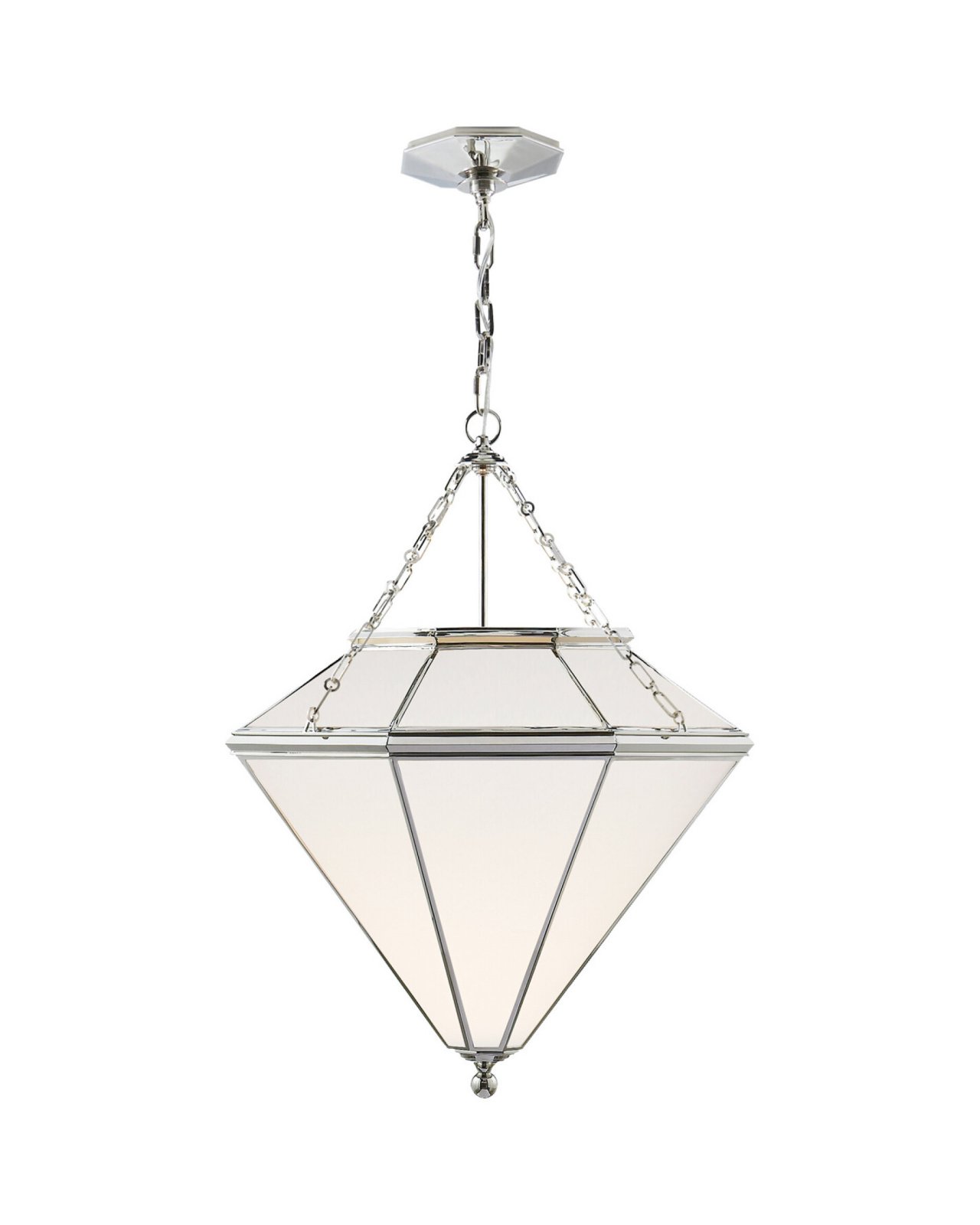 Cannes Pendant Polished Nickel
