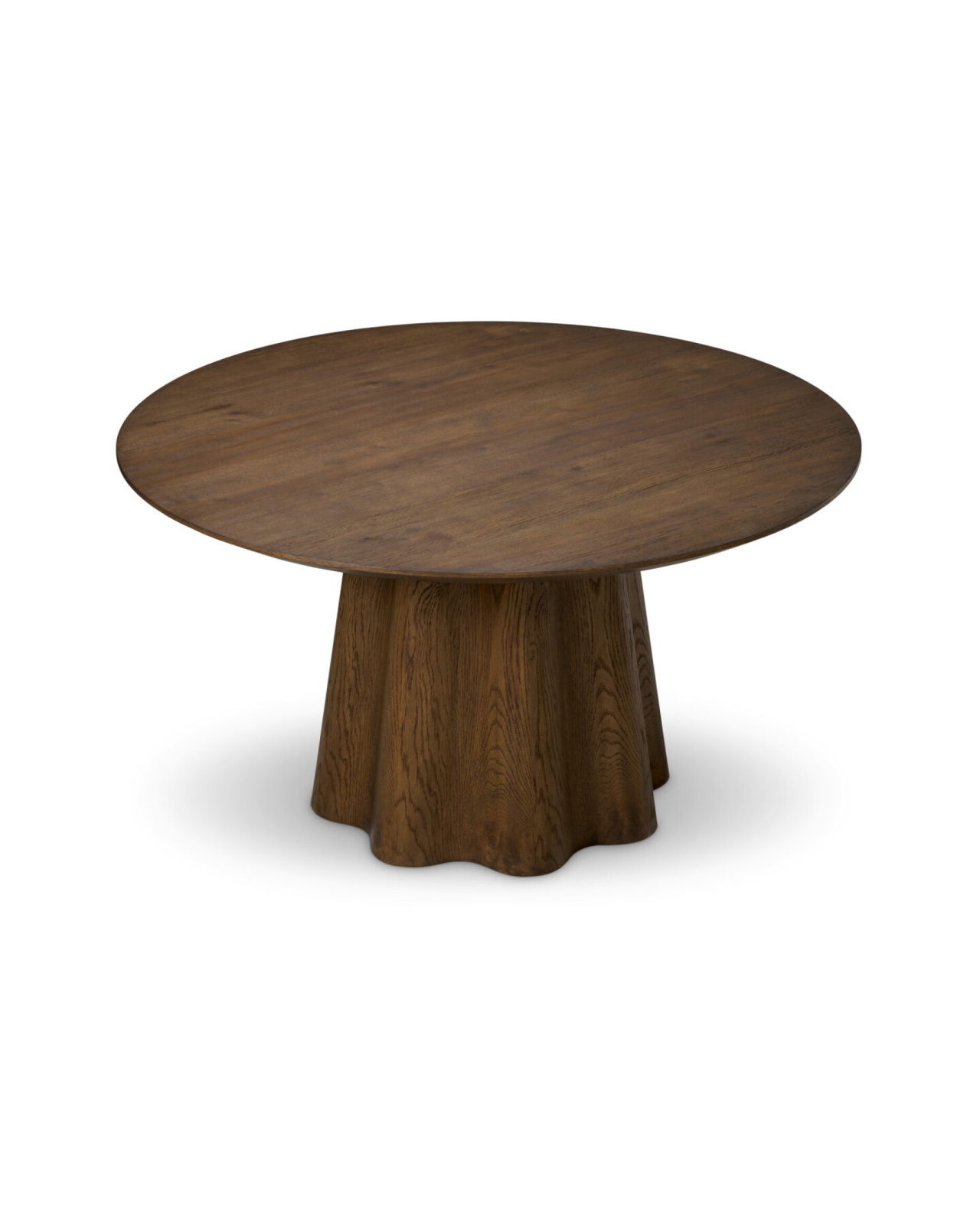 Papyrus Esstisch Dunkelbraun Eichenfurnier