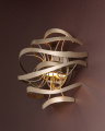 Calligraphy vägglampa guld
