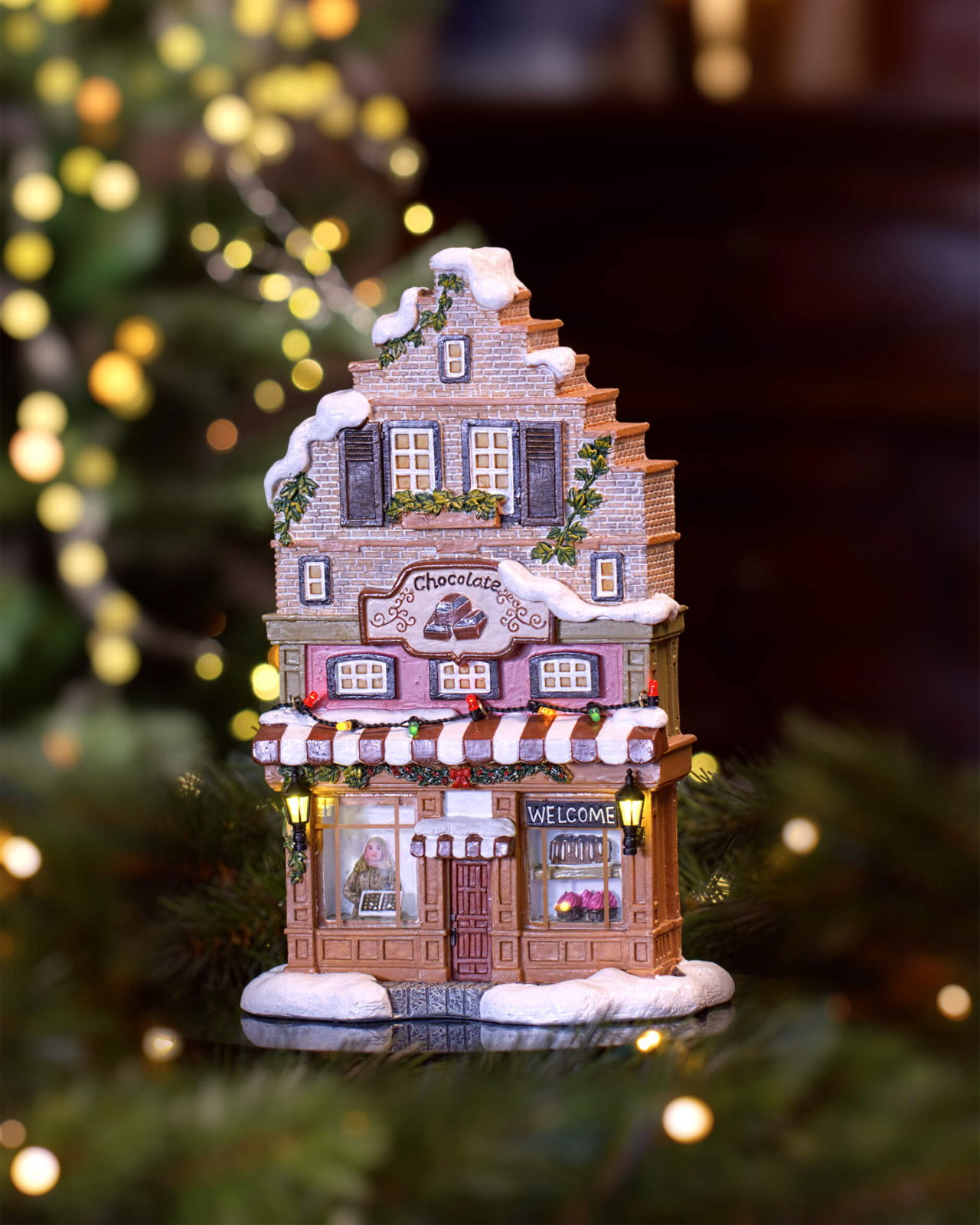 Camille Chocolate Shop Christmas Decoration