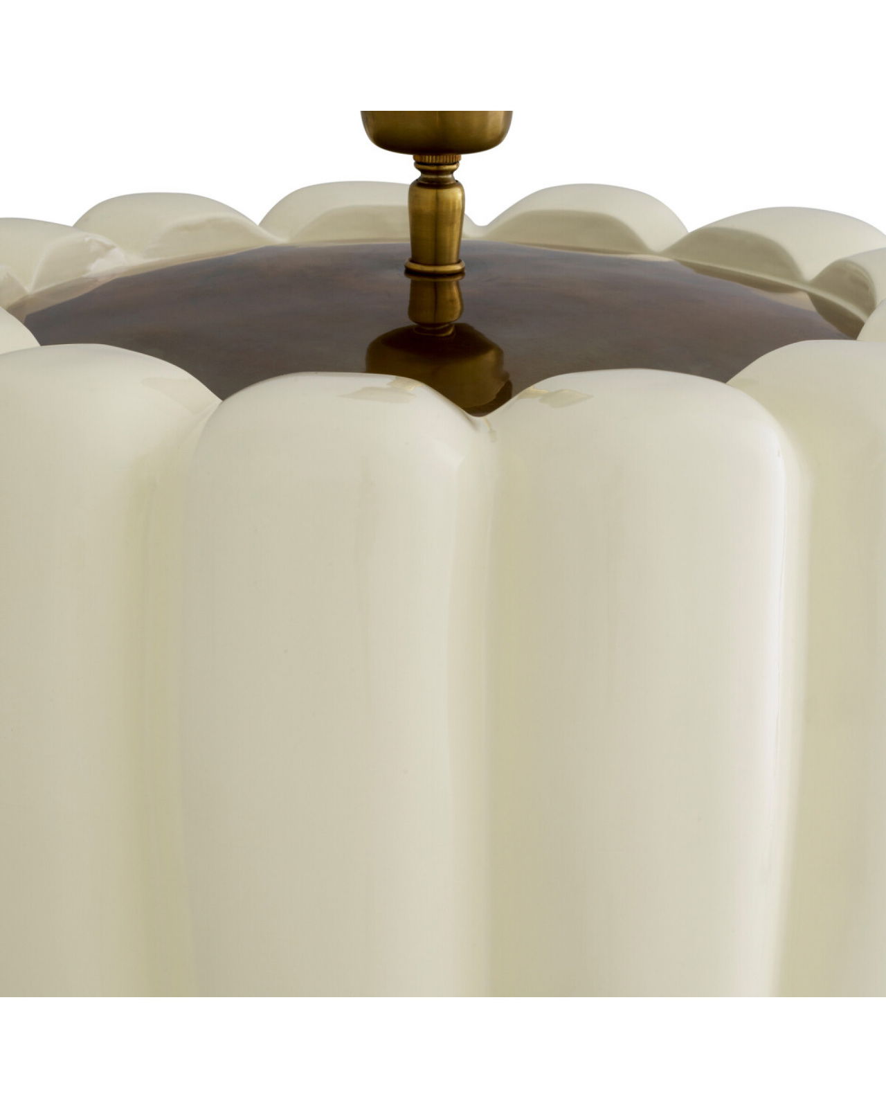 Barocco Table Lamp White