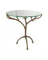 Christophe Centre Table Vintage Brass