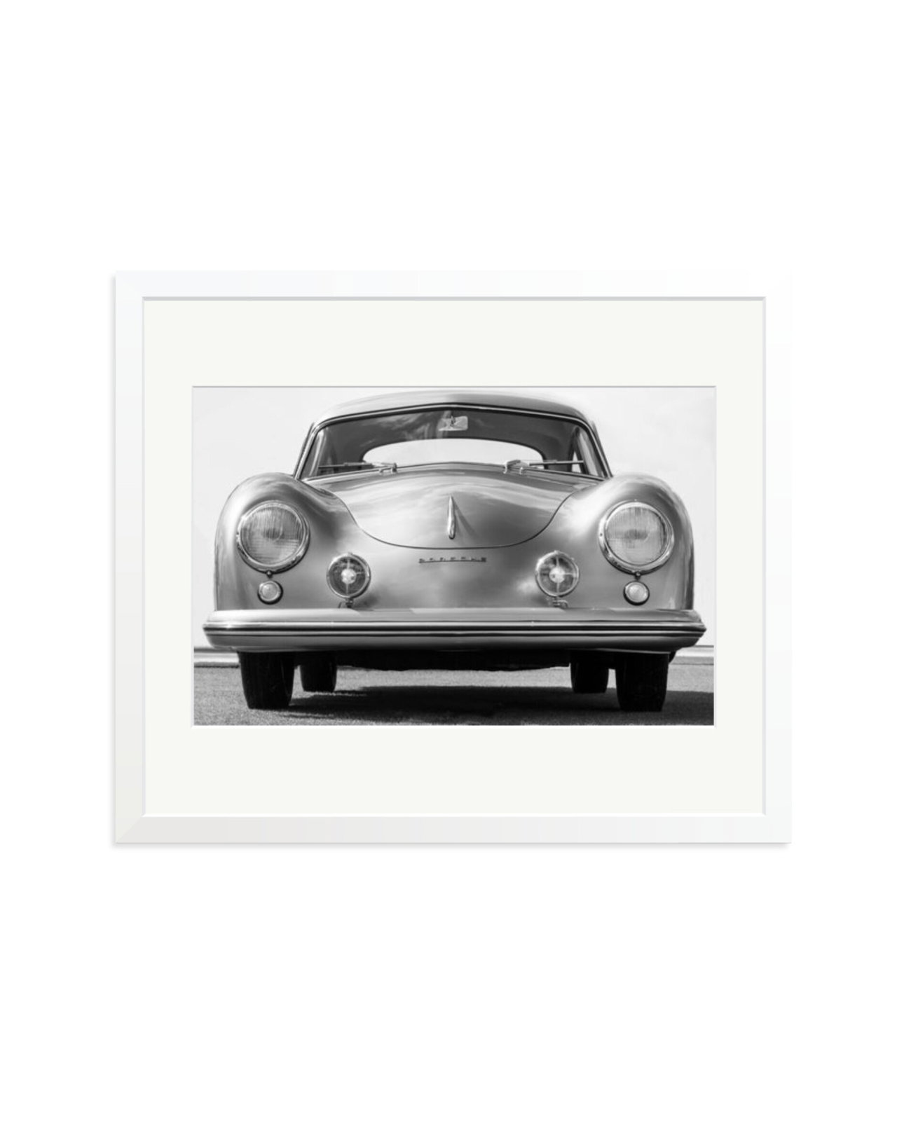 Porsche 356 Coupe White / Large