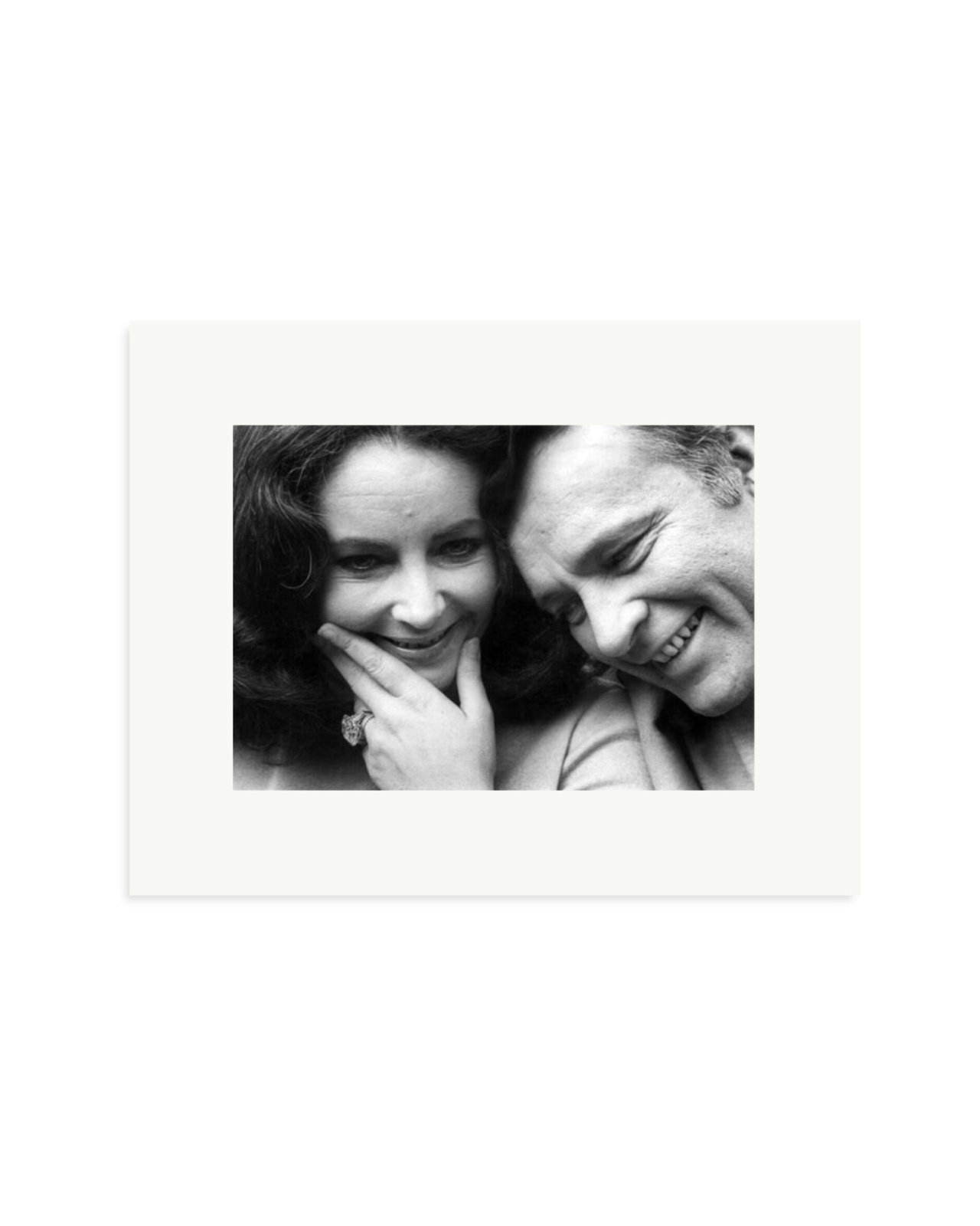 Taylor and Burton in the Studios Print Only / Small