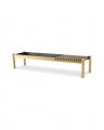 Bibi Coffee Table Brass/Black