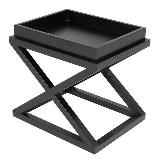 McArthur side table black