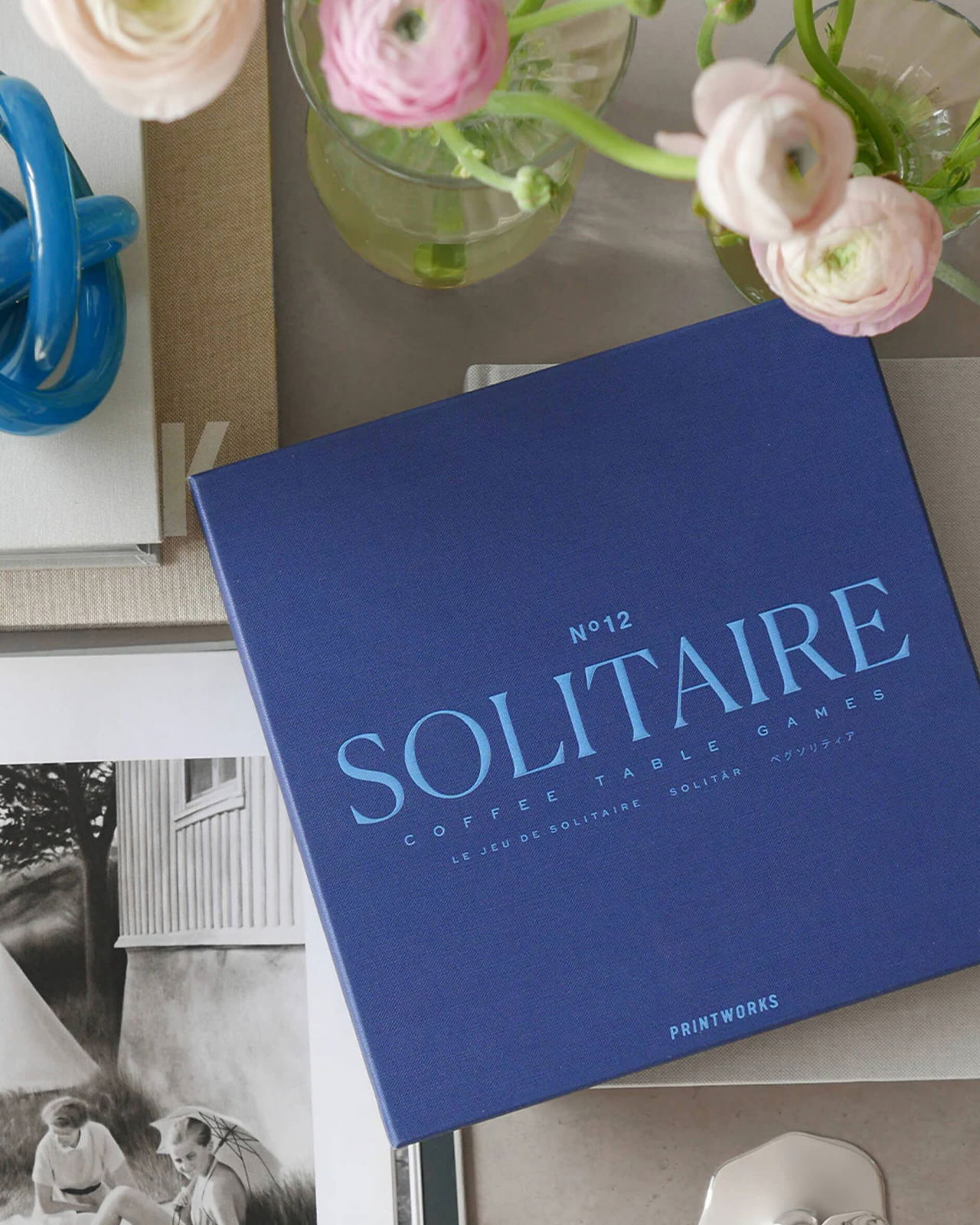 Classic solitaire blå