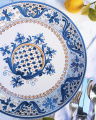 Fontane Bianche Serving Dish Blue