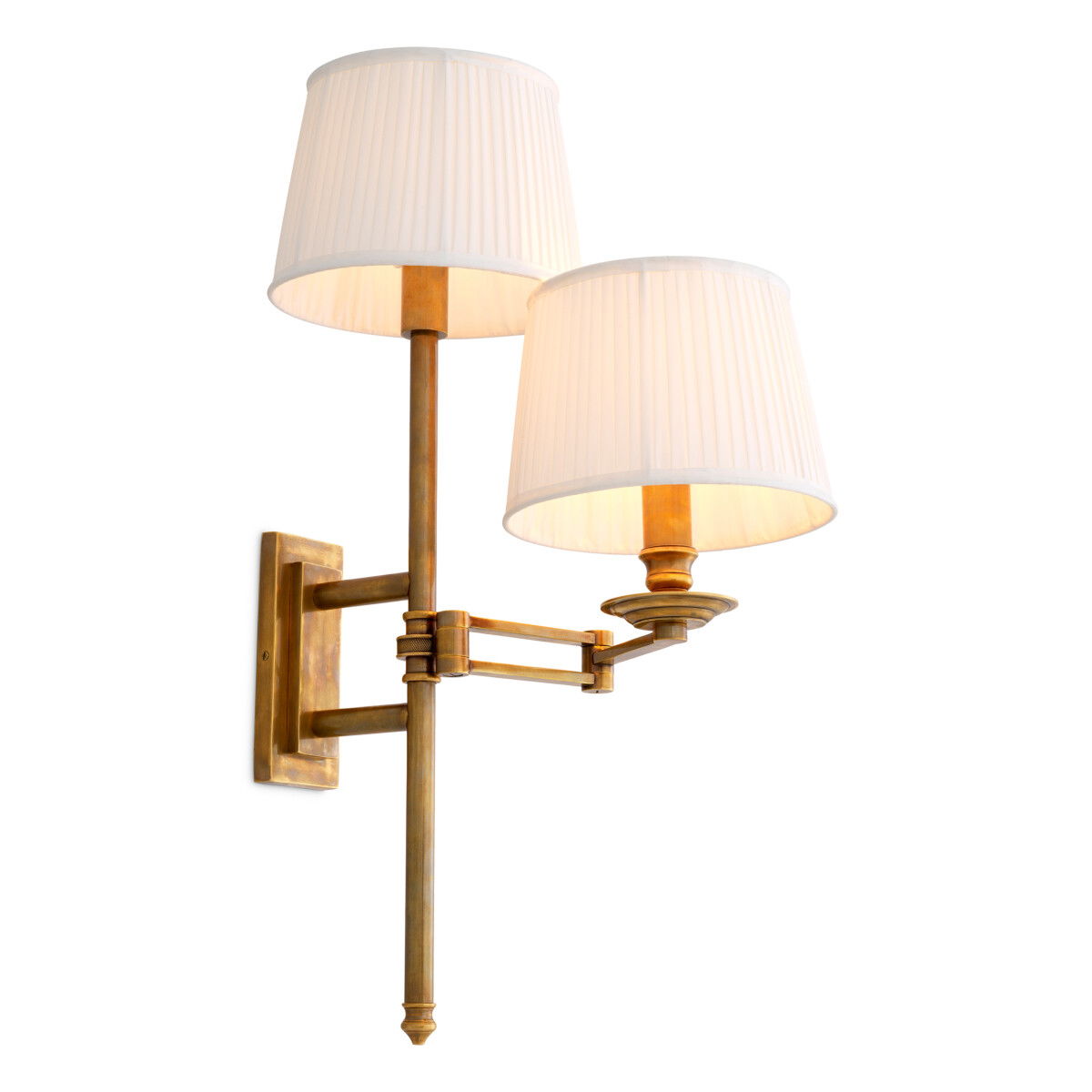 Xeno Swing Wall Lamp Vintage Brass