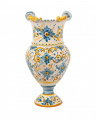 Aurelia urn blue/yellow