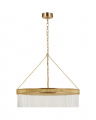 Menil Large Chandelier Soft Brass