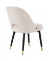 Cliff Dining Chair Bouclé Cream Set of 2