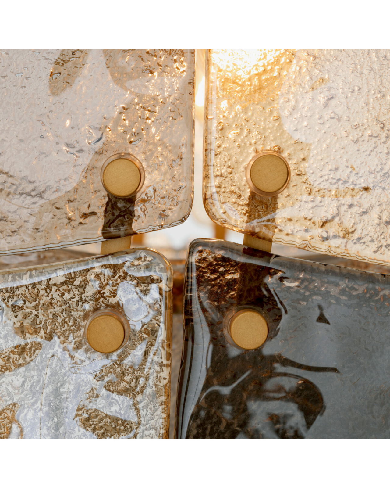 Laurent plafondlamp antiek messing