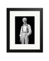 David Bowie 1983 Black and White Black / Small