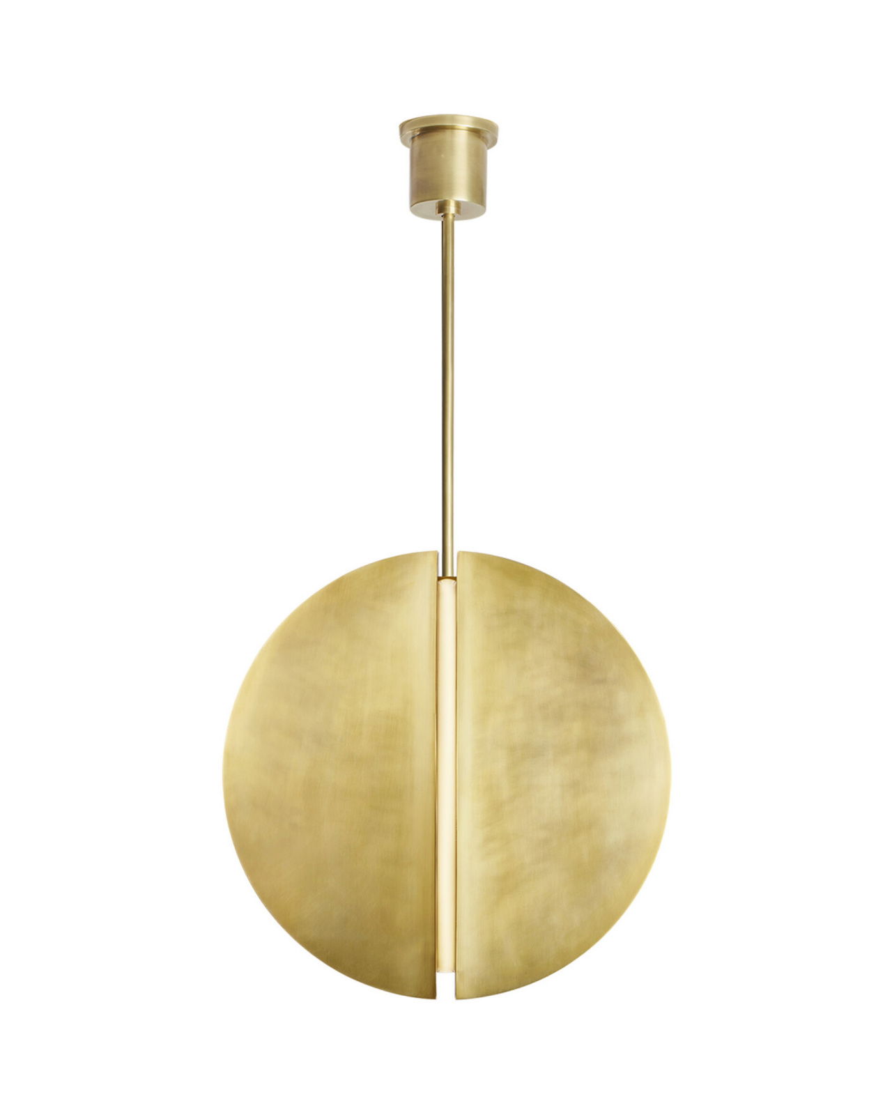 Bau 28" Pendant Natural Brass