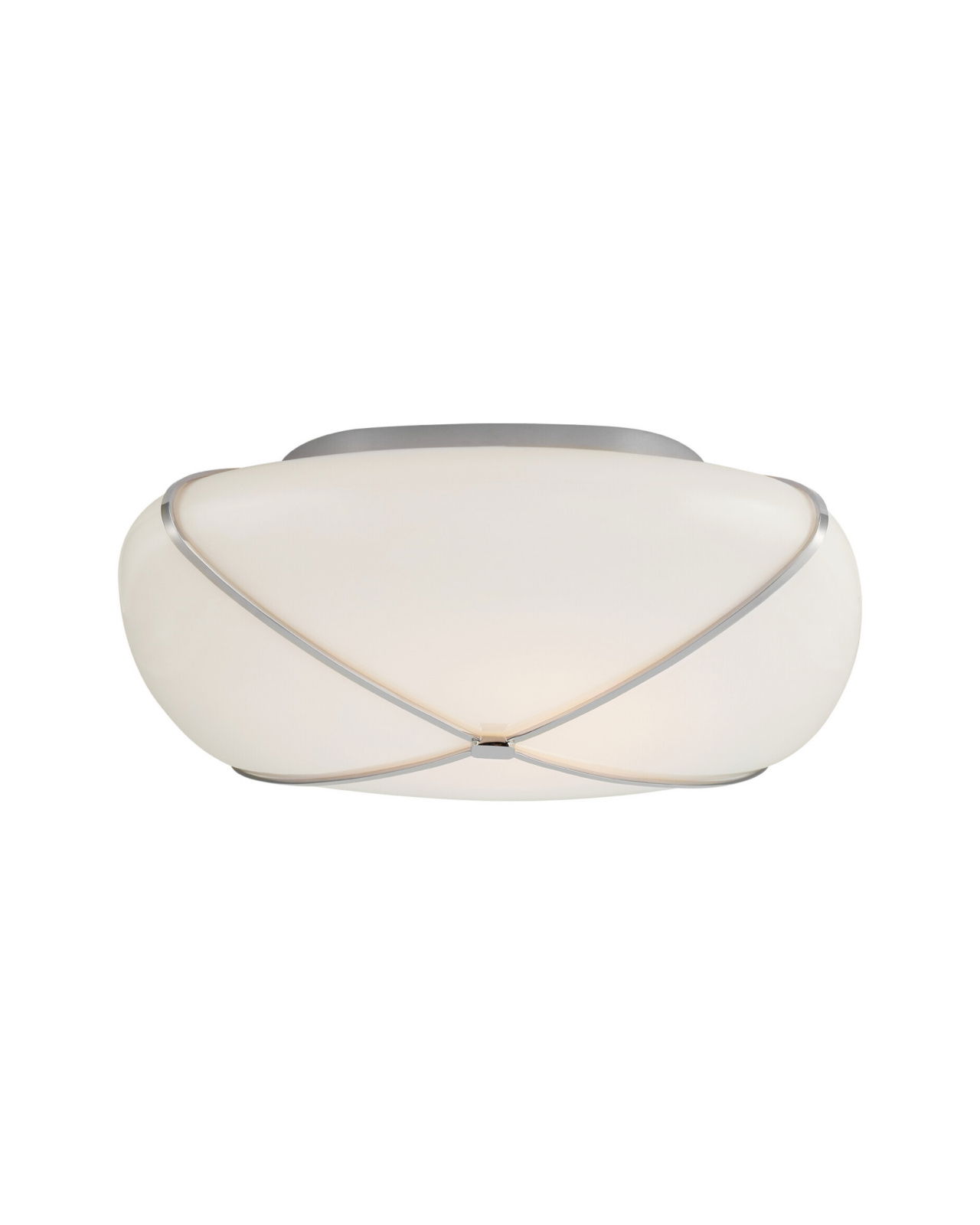 Fondant 14" Flush Mount Nickel