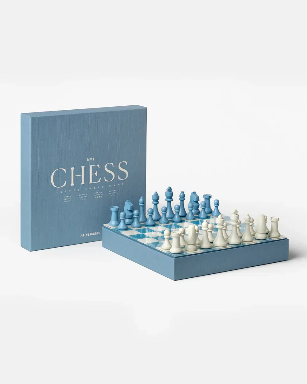 Classic Chess Dusty Blue