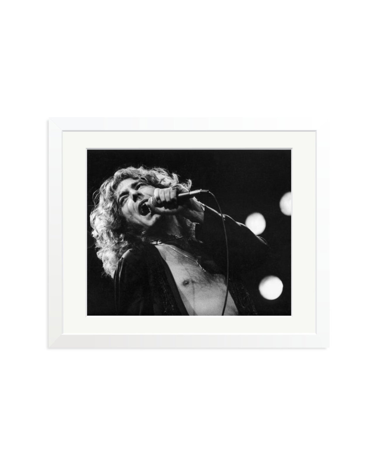 Robert Plant 1977 White / Medium