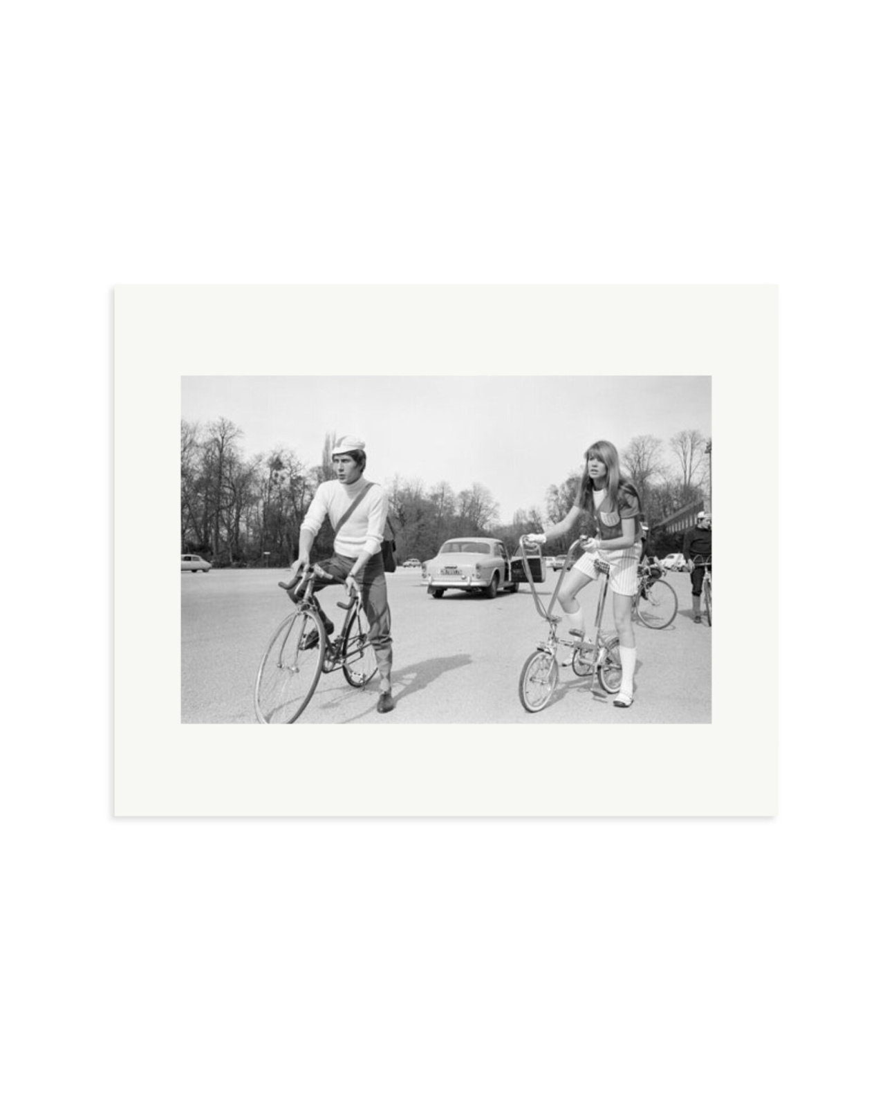 Jacques Dutronc and Françoise Hardy Print Only / Medium