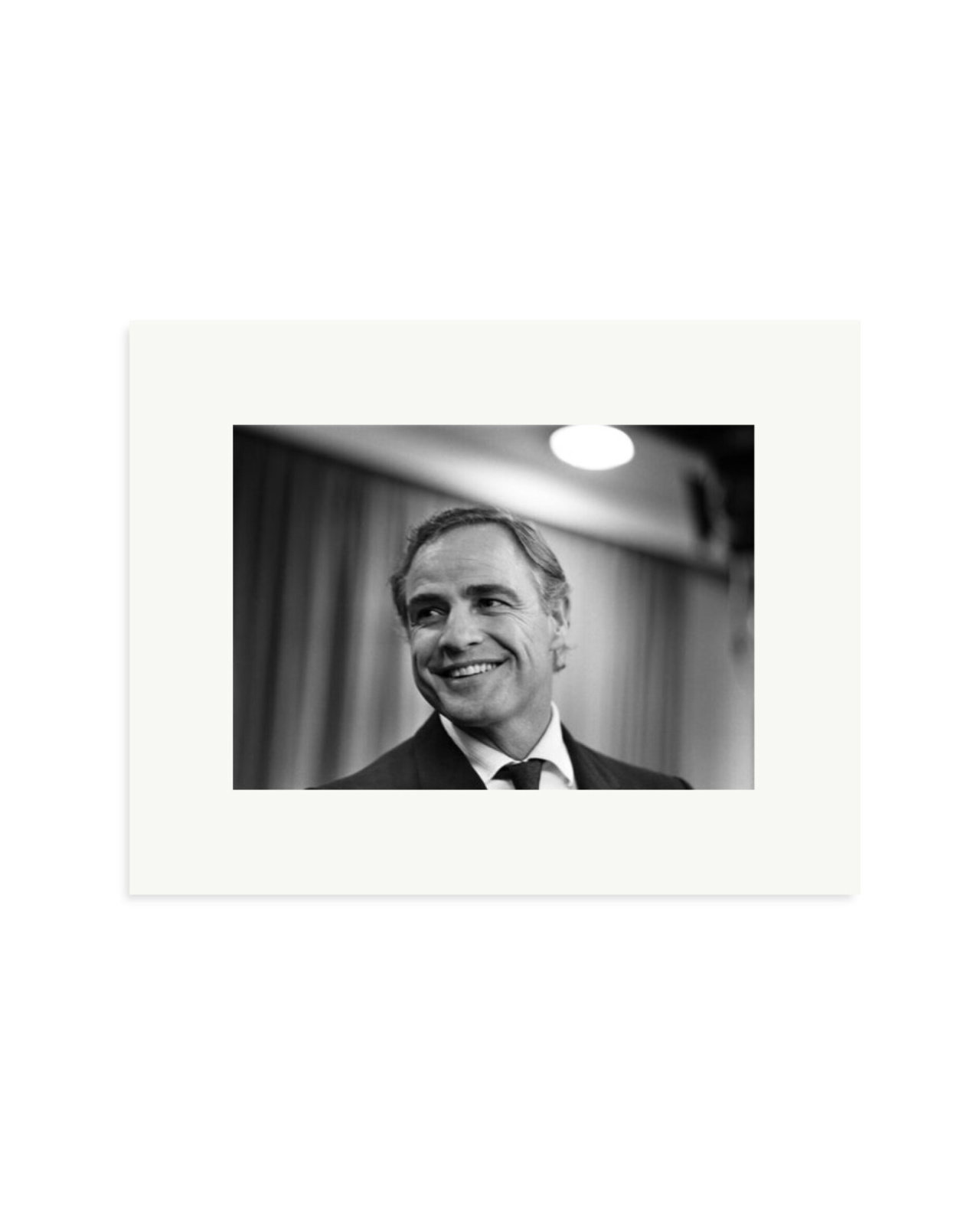 Marlon Brando at London Airport Print Only / Small