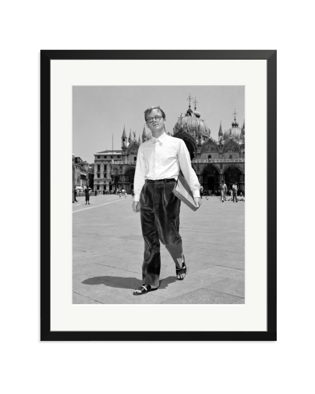 Walking in the Piazza San Marco Black / XL