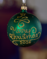 Lux Merry Christmas julekule 2026