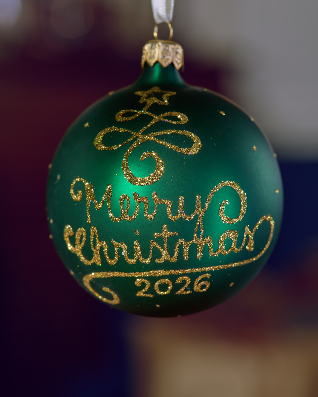 Lux Merry Christmas julekule 2026