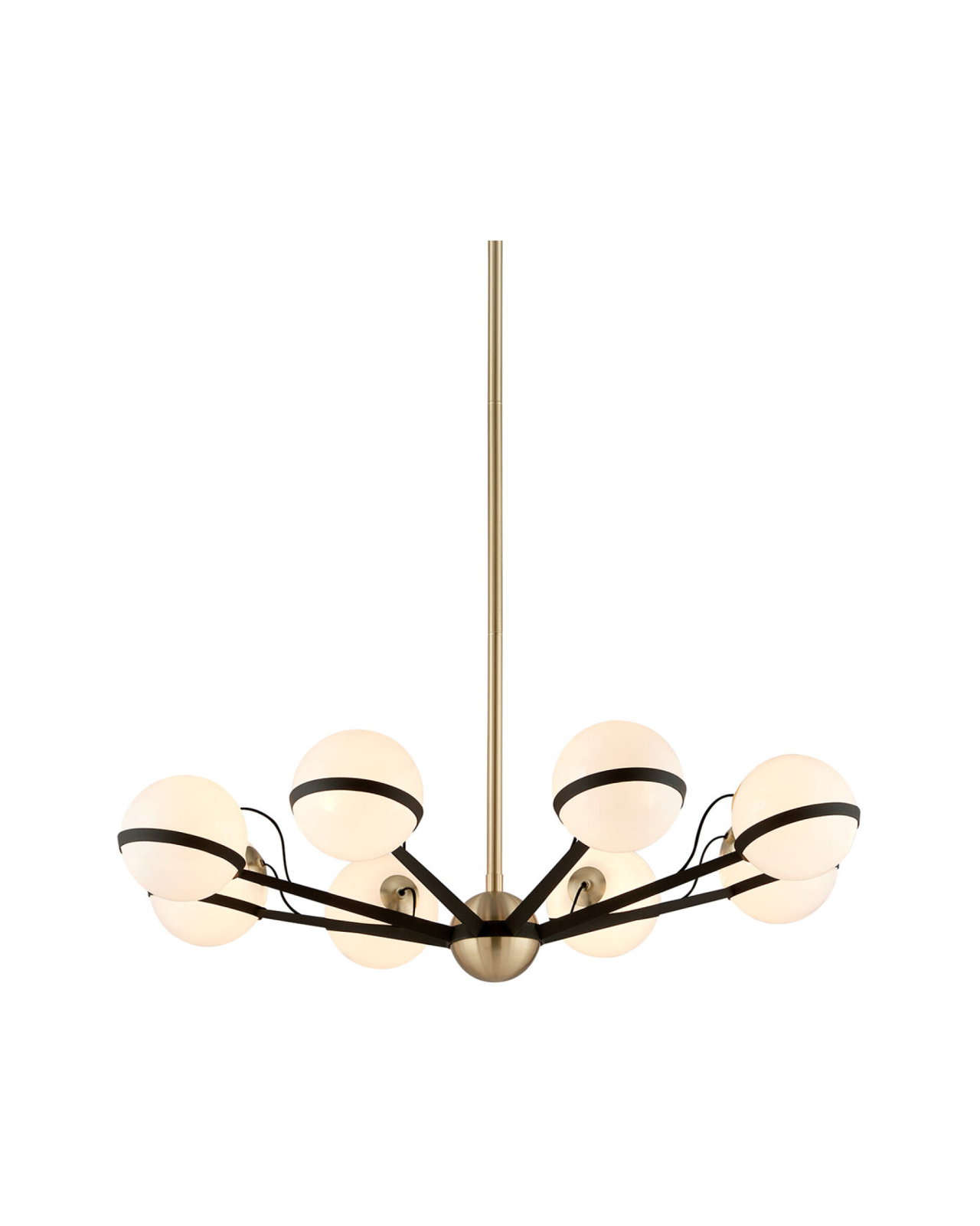 Ace lysekrone bronse/børstet messing